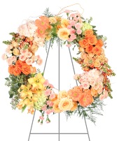 Harmonious Peace Standing Wreath