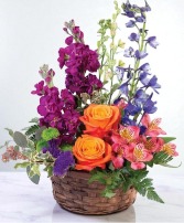 Harmony's Basket Basket Arrangement