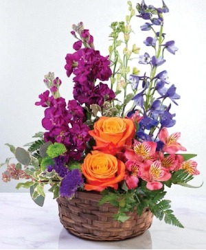 Harmony's Basket Basket Arrangement