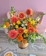 Harvest Abundance  Basket Arrangement 