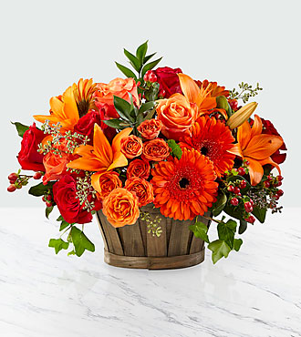 Harvest basket basket
