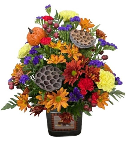 Harvest Bounty   FHF-F-571 Fresh Flower Arrangement  local only