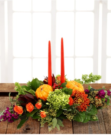 Harvest Candlelight Centerpiece 