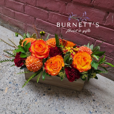 Harvest Centerpiece   Arrangement  in Kelowna, BC | Burnett's Florist