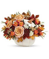 Harvest Charm Pumpkin Arrangement