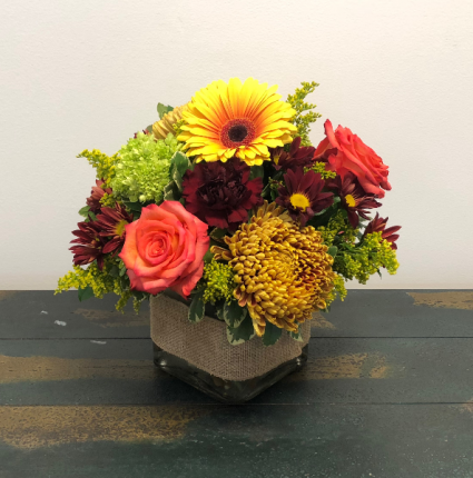 Harvest Gathering Vase Arrangement in Bluffton, SC ...