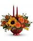 Harvest Glow Centerpiece (24 Hour Notice) 77.95  87.95 100.95