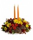 Harvest Glow Fall centerpiece