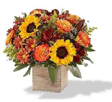 Harvest Glow Floral Bouquet