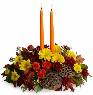 Harvest Glow Thanksgiving Centerpiece T568-1A