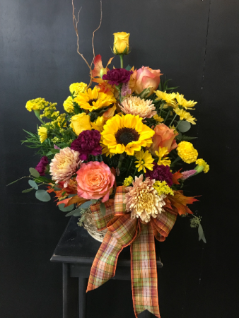 Harvest greetings Fall Basket