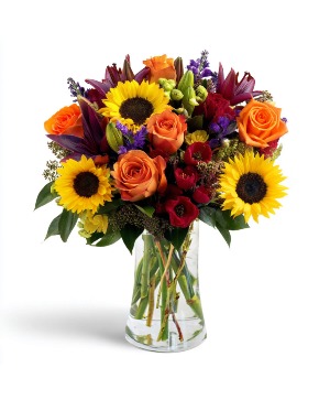 Harvest Hues Arrangement