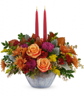  Harvest Jewels Centerpiece All-Around Floral Arrangement