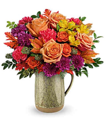 HARVEST JOY FALL ARRANGEMENT in Hampstead, NC | Surf City Florist