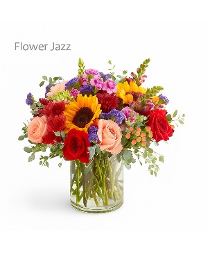 Harvest Melody Bouquet assorted flowers