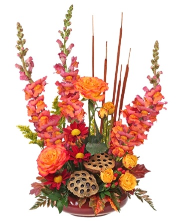HARVEST MOON Fall Flowers in Saint Croix Falls, WI | My Own Creations Flower Shop