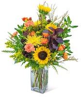 Harvest Moon Flower Arrangement