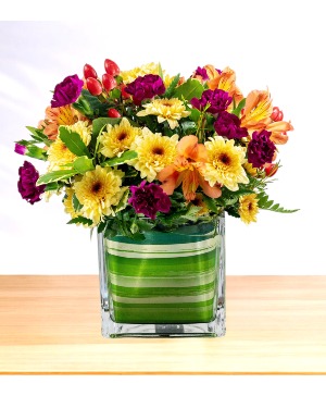Harvest Punch Vase Arrangement