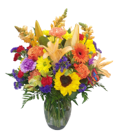 Harvest Rhapsody Vase Arrangement