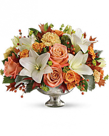 Harvest Shimmer Centerpiece Bouquet