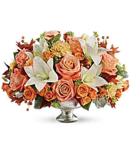 Harvest Shimmer Centerpiece Thanksgiving