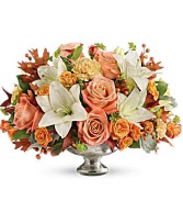 Harvest Shimmer Fall Flower Arrangement