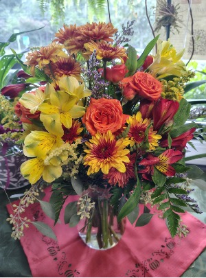 Harvest Sunset Fall Arrangement