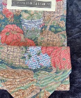 harvest table runner decor for the fall accenting any table thru the fall season handmaid