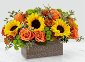 Harvest Timber Table Centerpiece