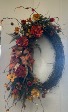 Harvest Whispers (SOLD) Fall Wreath