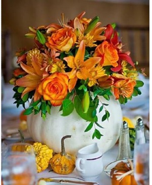 Harvest White Pumpkin Bouquet in Arlington, TX | Erinn's Creations Florist Harvest White Pumpkin Bouquet in Arlington, TX | Erinn's Creations Florist