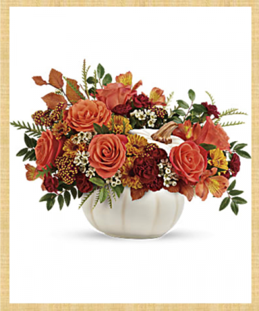 Harvest White Pumpkin Bouquet SOLD OUT