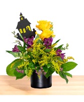 Haunted House Vase Arrangement