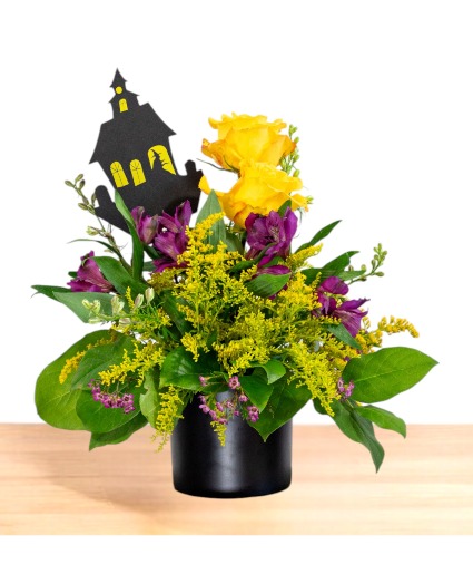 Haunted House Vase Arrangement