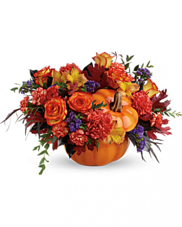 Hauntingly Pretty Pumpkin