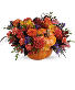 Hauntingly Pretty Pumpkin Ceramic Pumpkin Pot