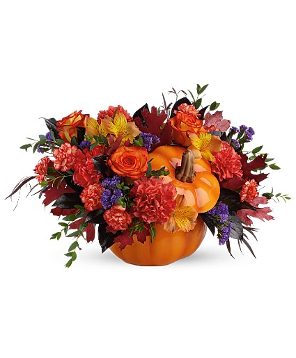 Hauntingly Pretty Pumpkin Bouquet 