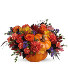 Hauntingly Pretty Pumpkin Bouquet vase arrangement