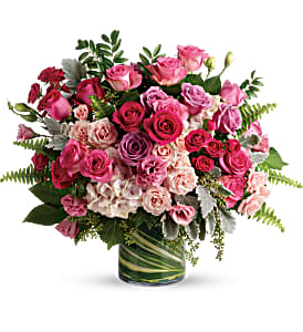 Haute Pink Bouquet in Coral Springs, FL | DARBY'S FLORIST