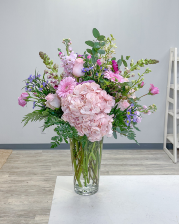 Haute Pink Vase Arrangement