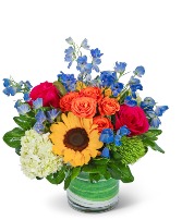 Havana Heat Flower Arrangement