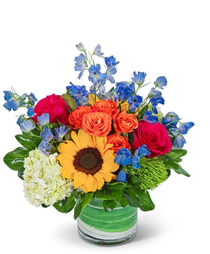 Havana Heat Flower Arrangement