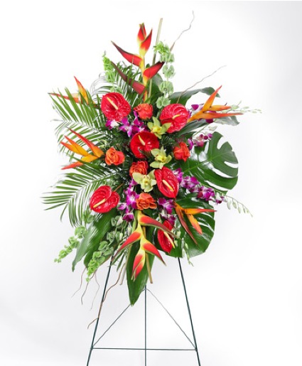 HAWAIIAN SUNSET STANDING SPRAY