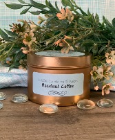 Hazelnut Coffee Candle Tin 