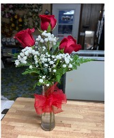 HCF 3 rose bud vase Roses 