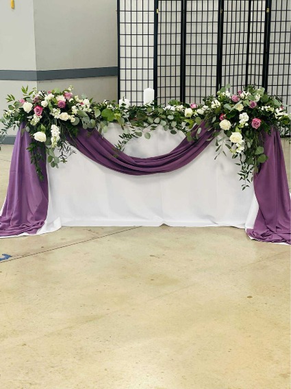 Sweetheart Table Florals