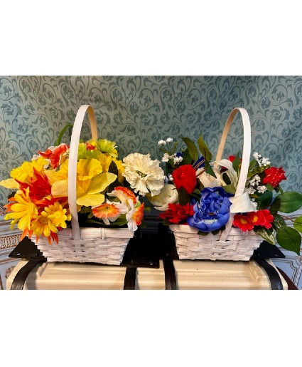 Headstone Basket Memorial