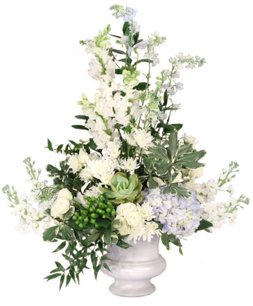 Healing Grace Sympathy Urn in Cortland, NY | The Cortland Flower Shop