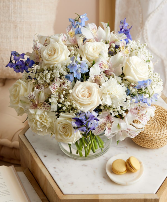 Clear Skies of Blue Sympathy Arrangement