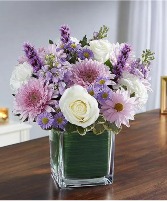 Healing Tears Lavender & White Bouquet